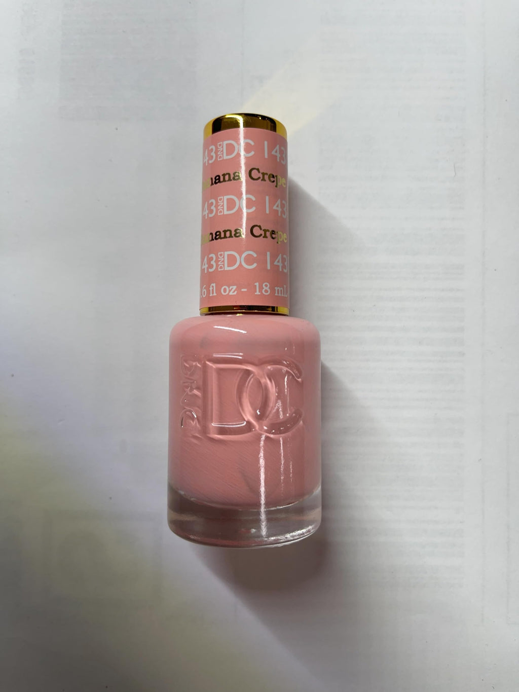 DAISY DND DC Gel Polish Set – Orange Collection, UV/LED GelPolish & Air-Dry Lacquer, 0.5 fl oz Each