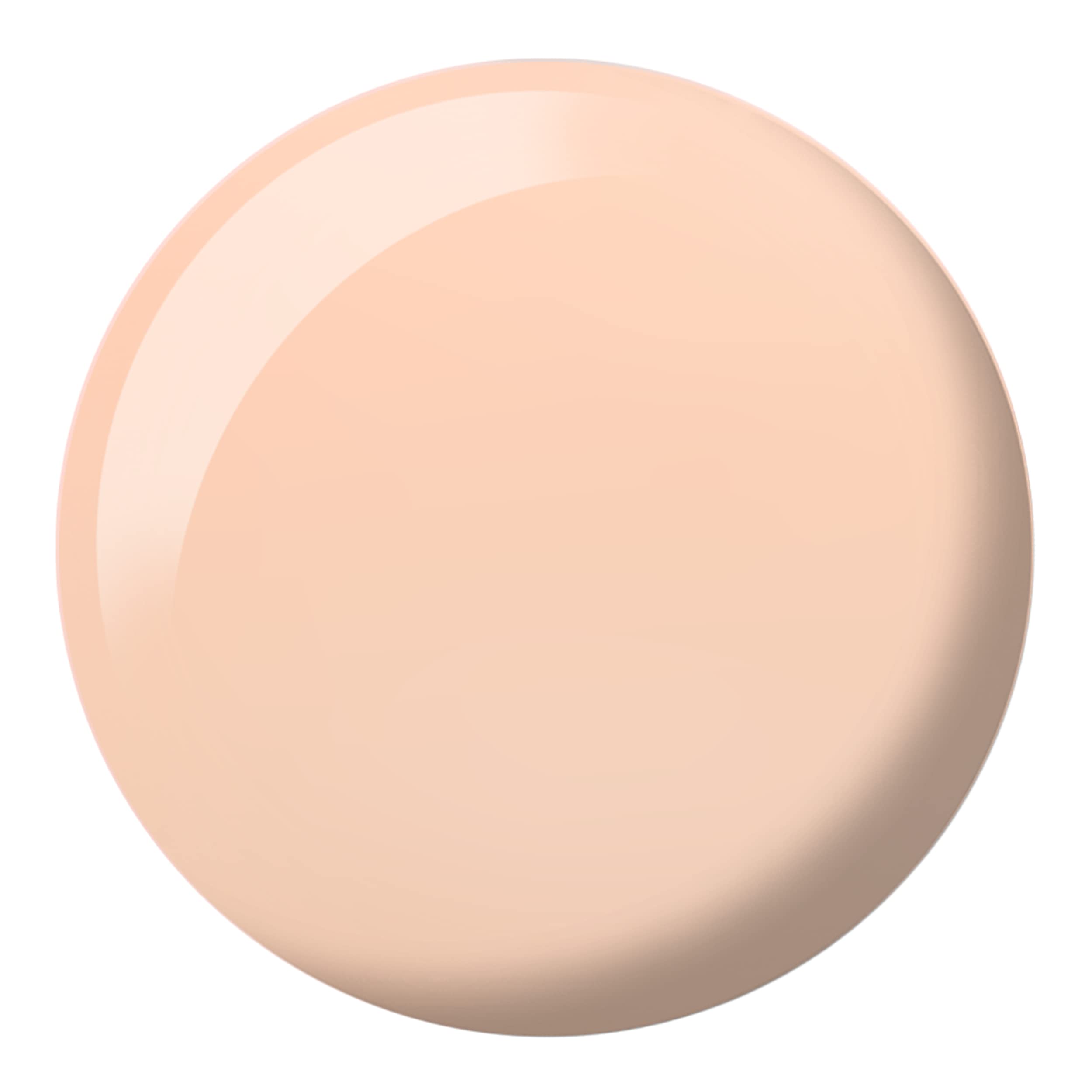 Daisy DND Gel Polish Set – Glass Peach #887 Gel + Lacquer Duo, 0.5 fl oz each
