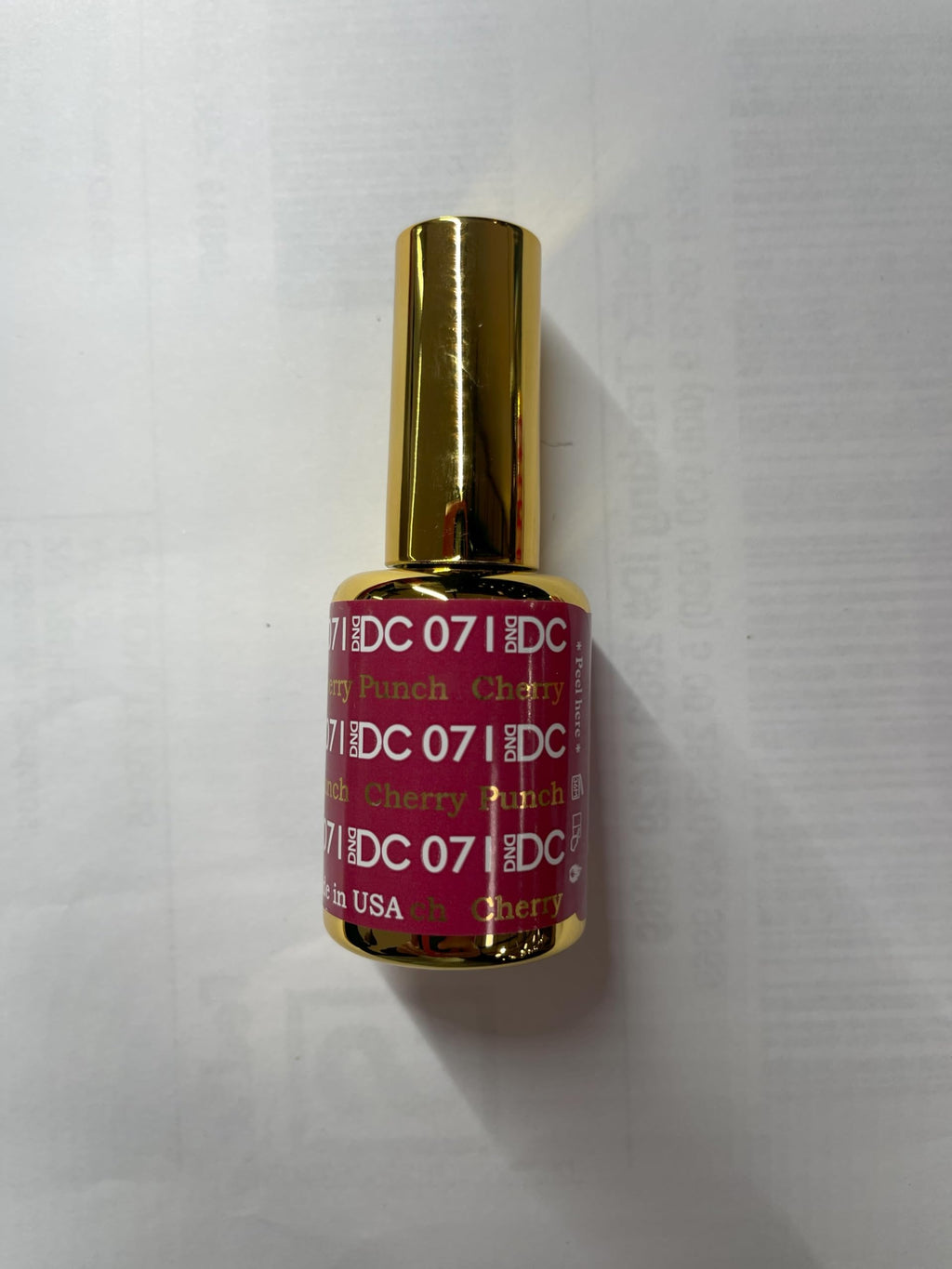 Daisy DND DC Gel Polish Set – Pink Collection, Cherry Punch, 0.5 Fl Oz Each