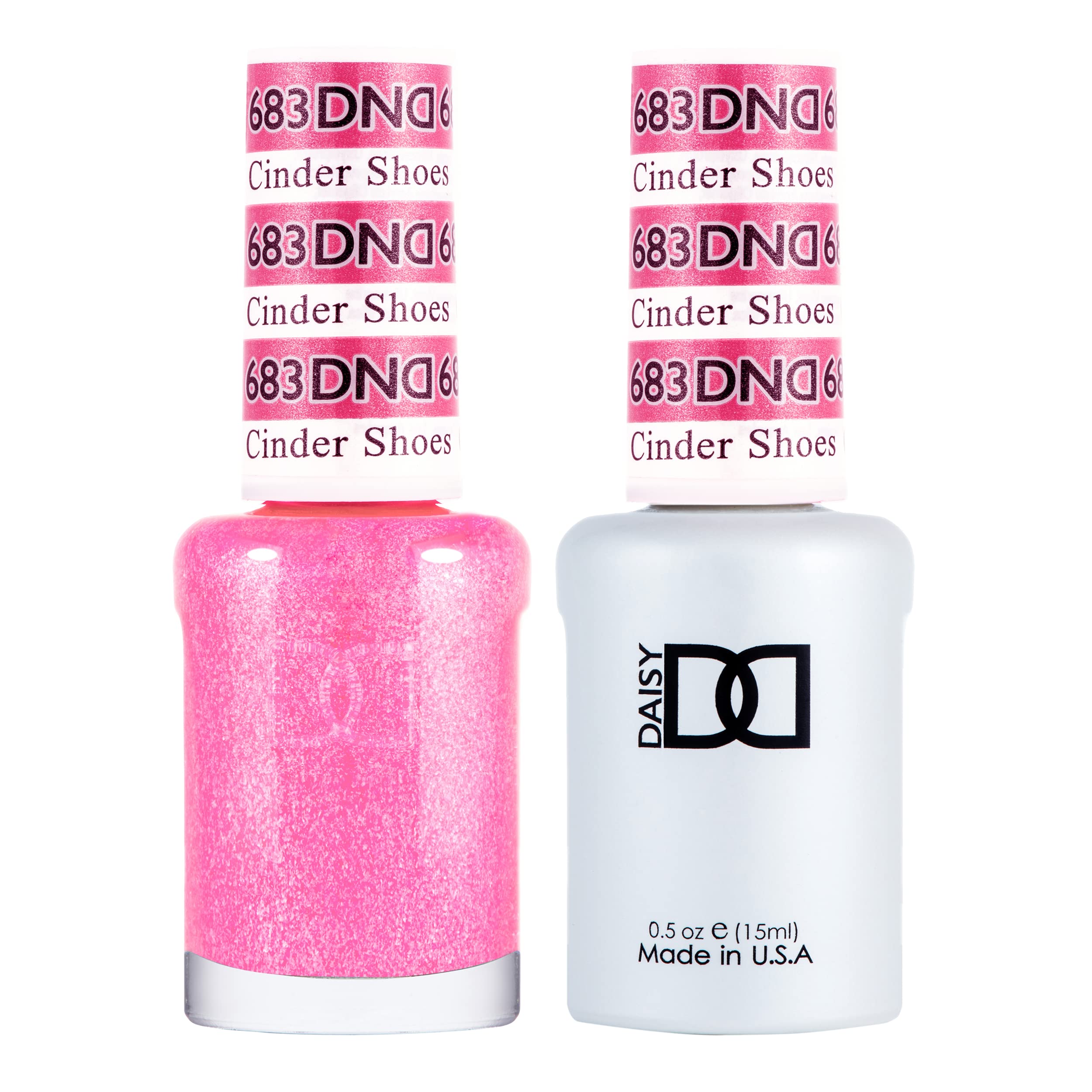DAISY DND Gel Polish Set – Pink Collection (Cinder Shoes 683) UV/LED Duo Pack