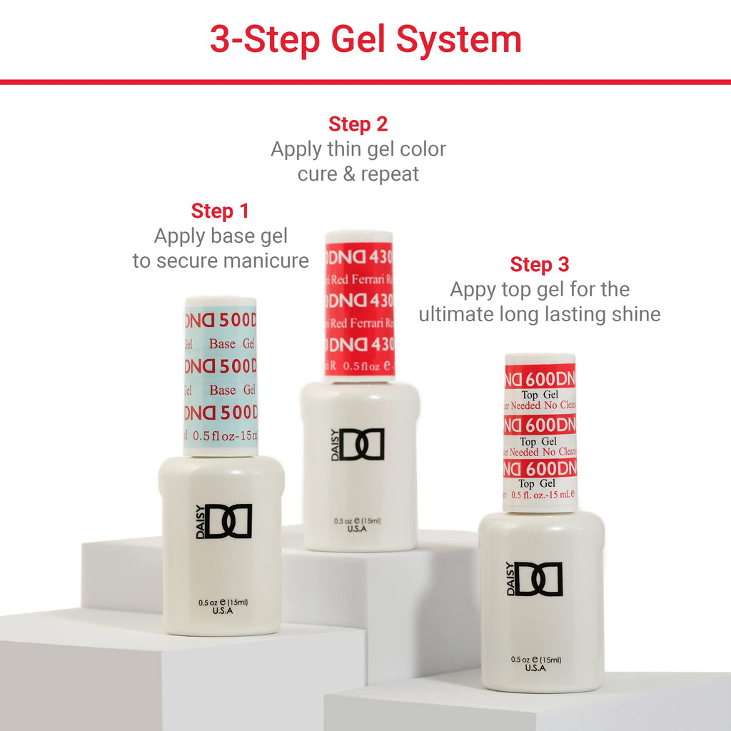 DND Gel Polish Set – Sheer Collection 860 She's White? She's Pink? | DAISY DND