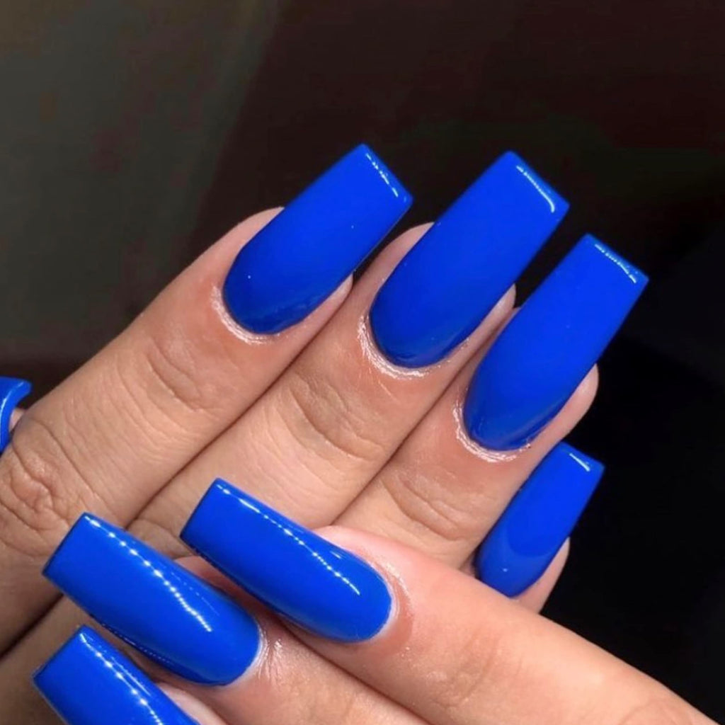 DAISY DND Gel Polish Set – Blue Collection 733 Heartbreak, 0.5 Fl Oz Gel + Lacquer Duo