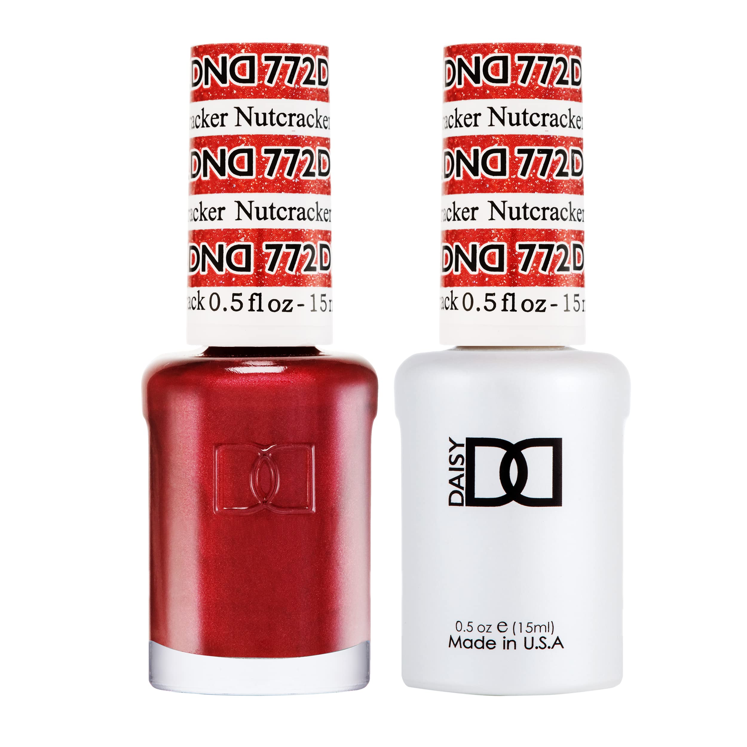 DAISY DND Gel Polish Set – Nutcracker #772 Gel + Lacquer Duo (0.5 Fl Oz Each)