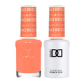 Daisy DND Gel Polish Set – Orange Collection, Peaches n Cream #805, 0.5 fl oz Gel & Lacquer Duo