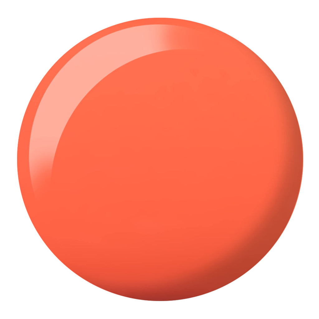 Daisy DND Gel Polish Set – Orange Collection, Peaches n Cream #805, 0.5 fl oz Gel & Lacquer Duo