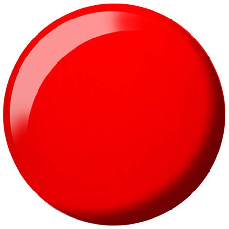 DAISY DND Gel Polish Set – Chili Pepper 757 Red (Gel + Lacquer) – 0.5 fl oz Each
