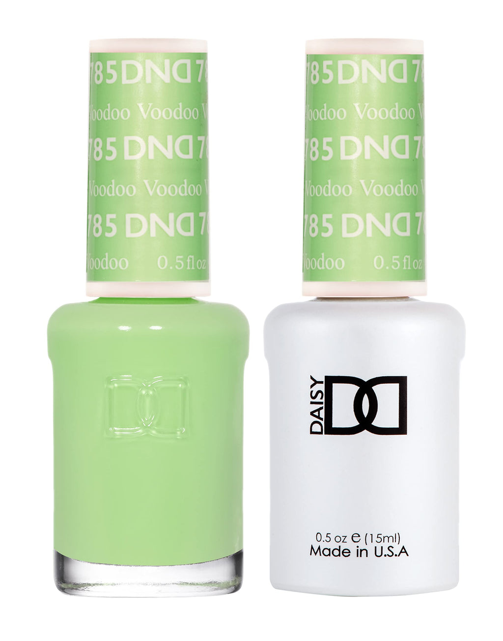 DAISY DND Voodoo Gel Polish Set – Green Collection (785) Gel + Lacquer Duo