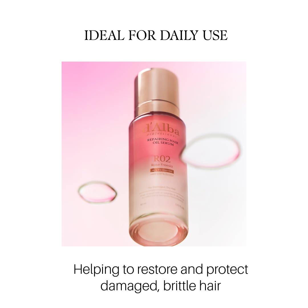 d'alba Piedmont Professional Reparing Hair Oil Serum 75ml | Nourish & Shine
