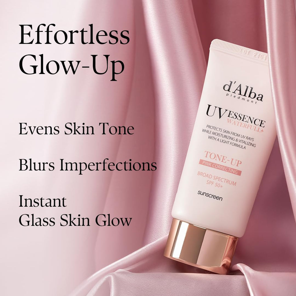 Waterfull Tone-Up Sunscreen Serum SPF 50+ by d'alba Piedmont – All Skin Tones