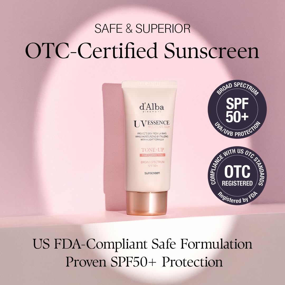 Waterfull Tone-Up Sunscreen Serum SPF 50+ by d'alba Piedmont – All Skin Tones