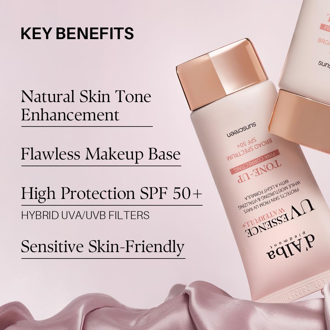 Waterfull Tone-Up Sunscreen Serum SPF 50+ by d'alba Piedmont – All Skin Tones