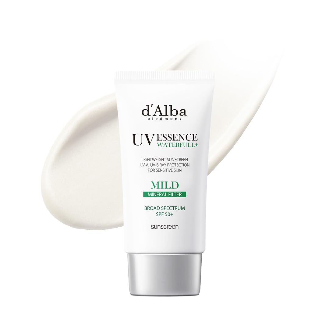 d'alba Piedmont Waterfull Mild Sunscreen SPF 50+ | Mineral, Vegan, Non-Nano