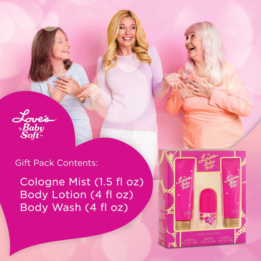 Dana Love's Baby Soft Gift Set | Gentle Baby Skincare Gift for Little Ones