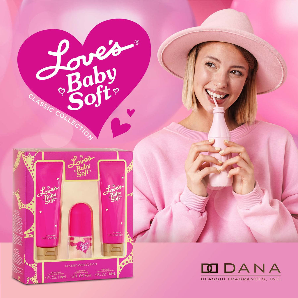 Dana Love's Baby Soft Gift Set | Gentle Baby Skincare Gift for Little Ones