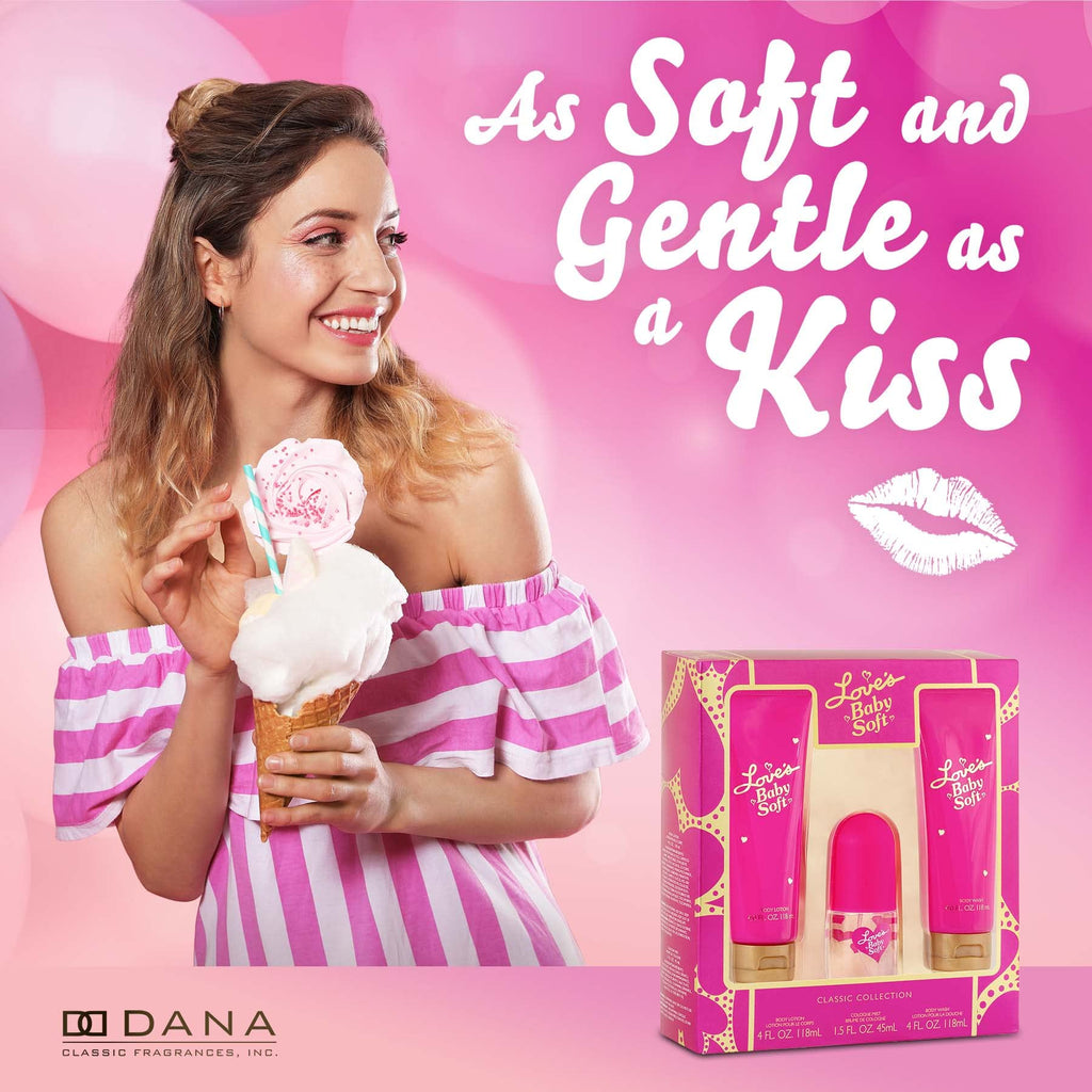 Dana Love's Baby Soft Gift Set | Gentle Baby Skincare Gift for Little Ones