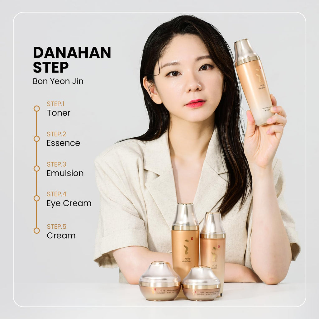 Danahan Bon Yoen Jin Skin Care 2pcs Special Set – Toner & Emulsion, 160ml Each