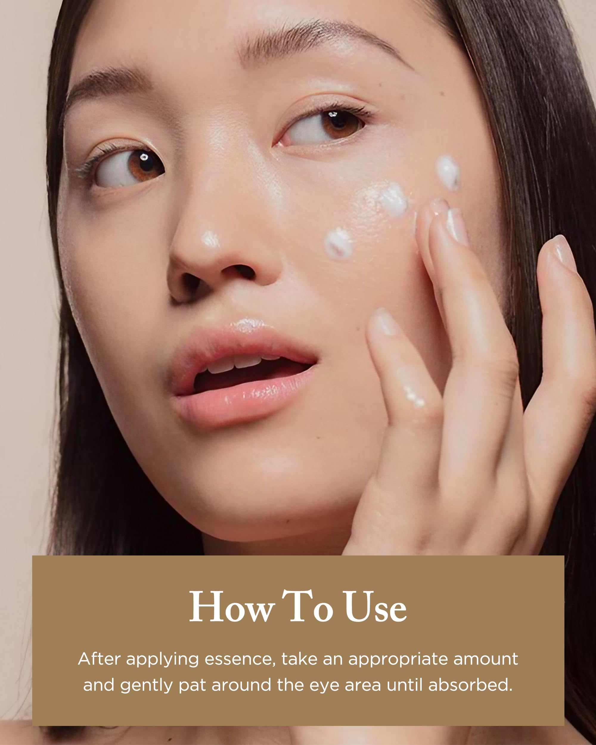 Danahan Hyoyong Fermented Hanbang Eye Cream – Double Size 1.01 oz, Anti-Aging & Brightening