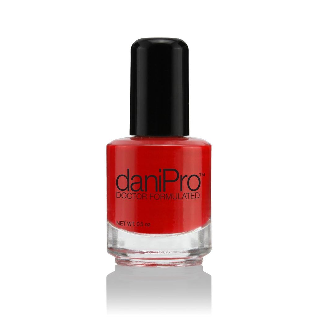 daniPro Doctor Formulated Nail Polish – First Kiss Red (0.5 oz)