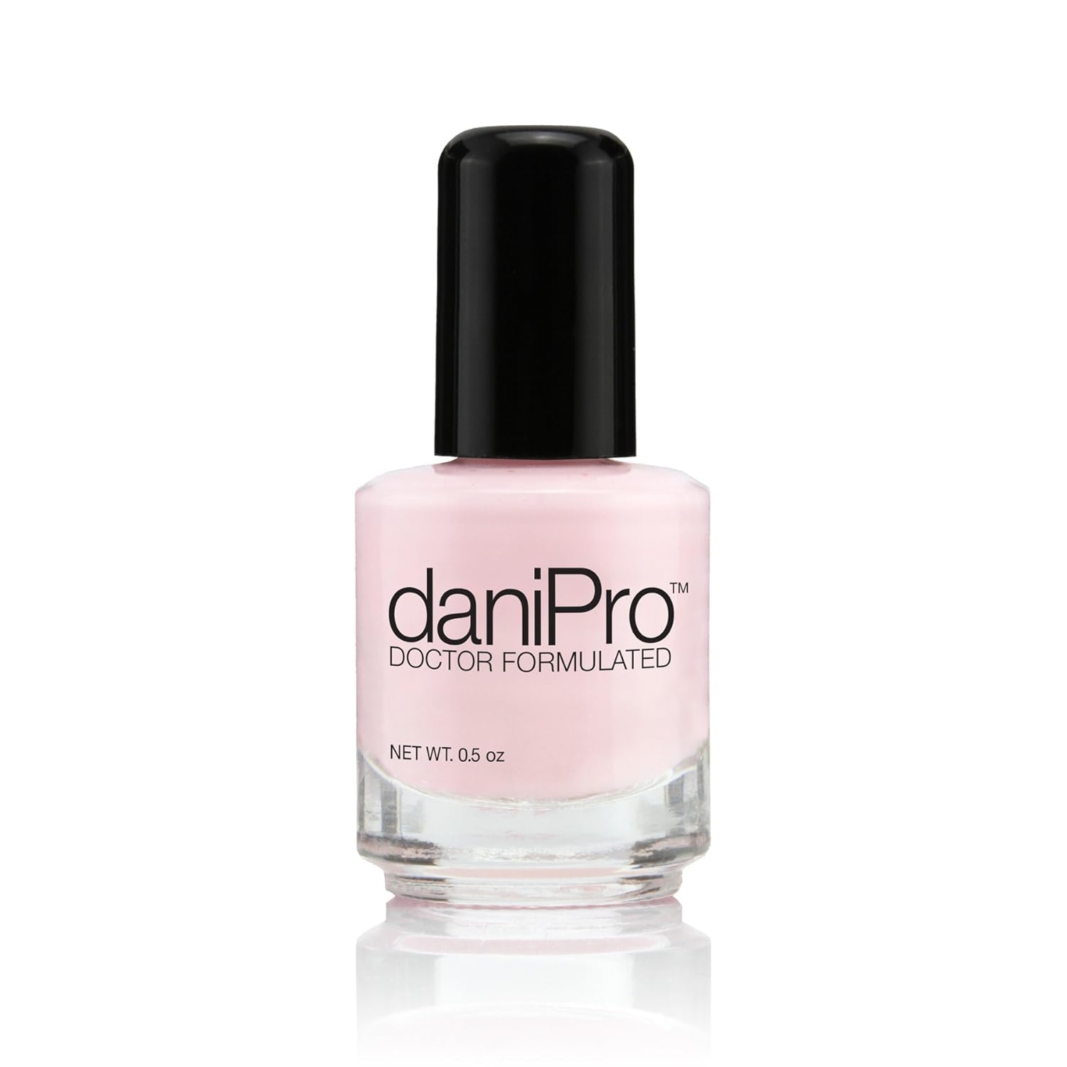 daniPro Love is All Pink Nail Polish – 0.5 oz with Biotin & Vitamins A & E | Vegan, 10-Free, USA Made