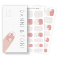 DANNI & TONI Floral Aurora Gel Nail Wraps – 28 Semi-Cured Strips