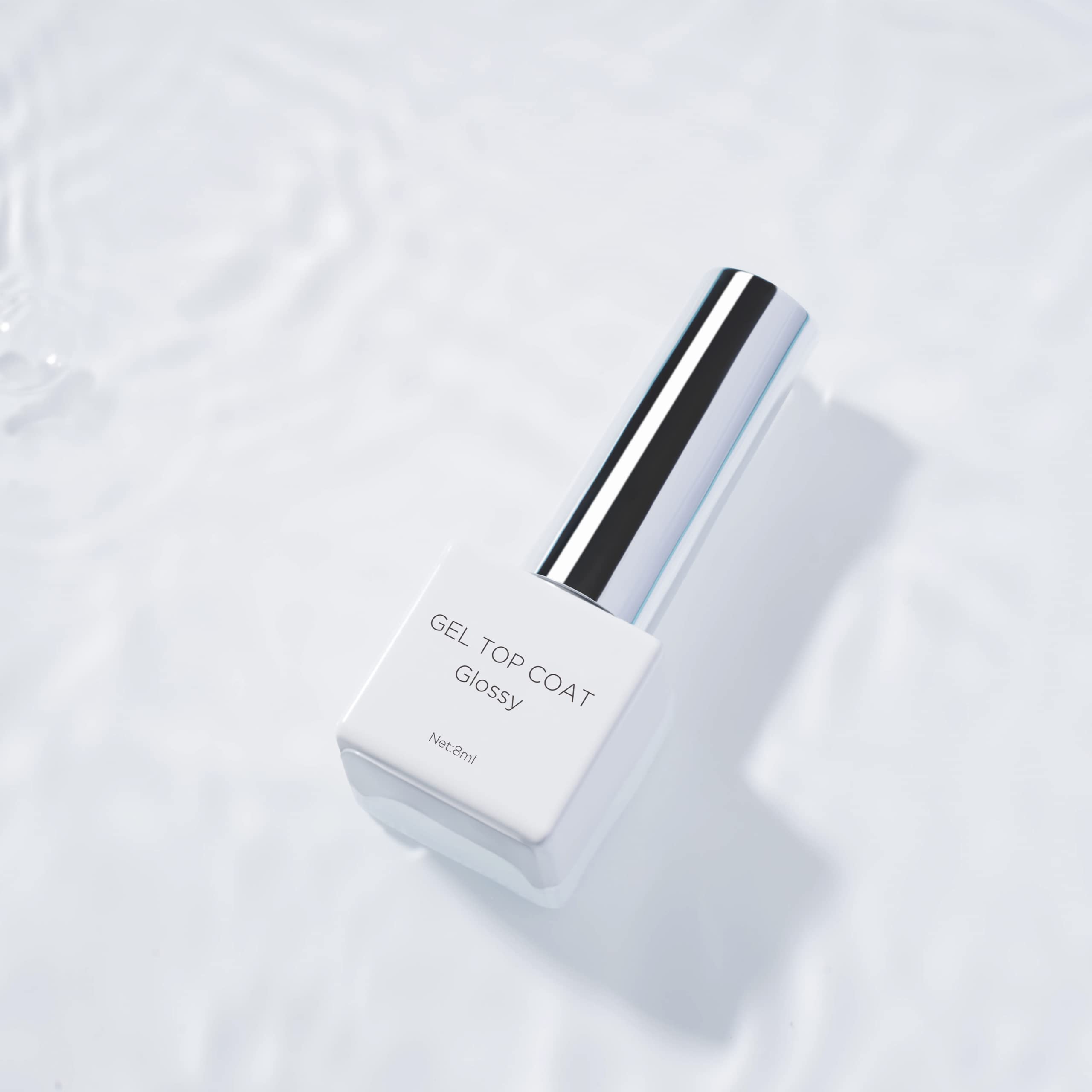 DANNI & TONI 8ml Glossy Gel Top Coat – High Shine, Long-Lasting Finish (UV/LED)