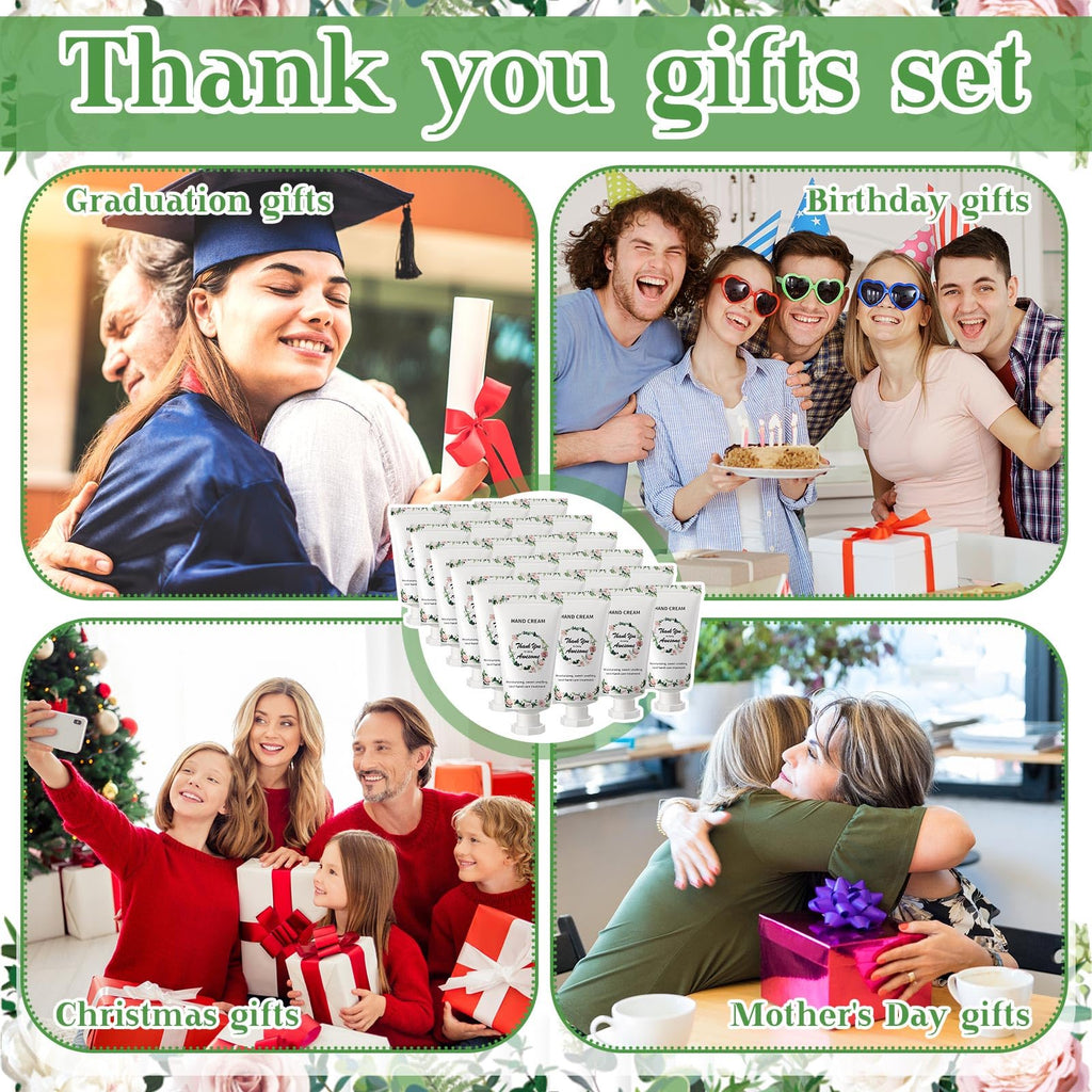Dansib 48-Set Hand Cream Gift Set – Employee Appreciation & Thank You Gifts