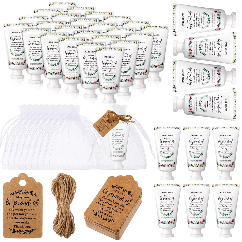 Dansib 48-Set Employee Appreciation Gift Collection – Mini Hand Creams for Team Gifts