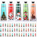 Dansib 48-Pcs Christmas Hand Cream Gift Set – Moisturizing, Non-Greasy Hand Lotions for Dry Hands | Stocking Stuffers
