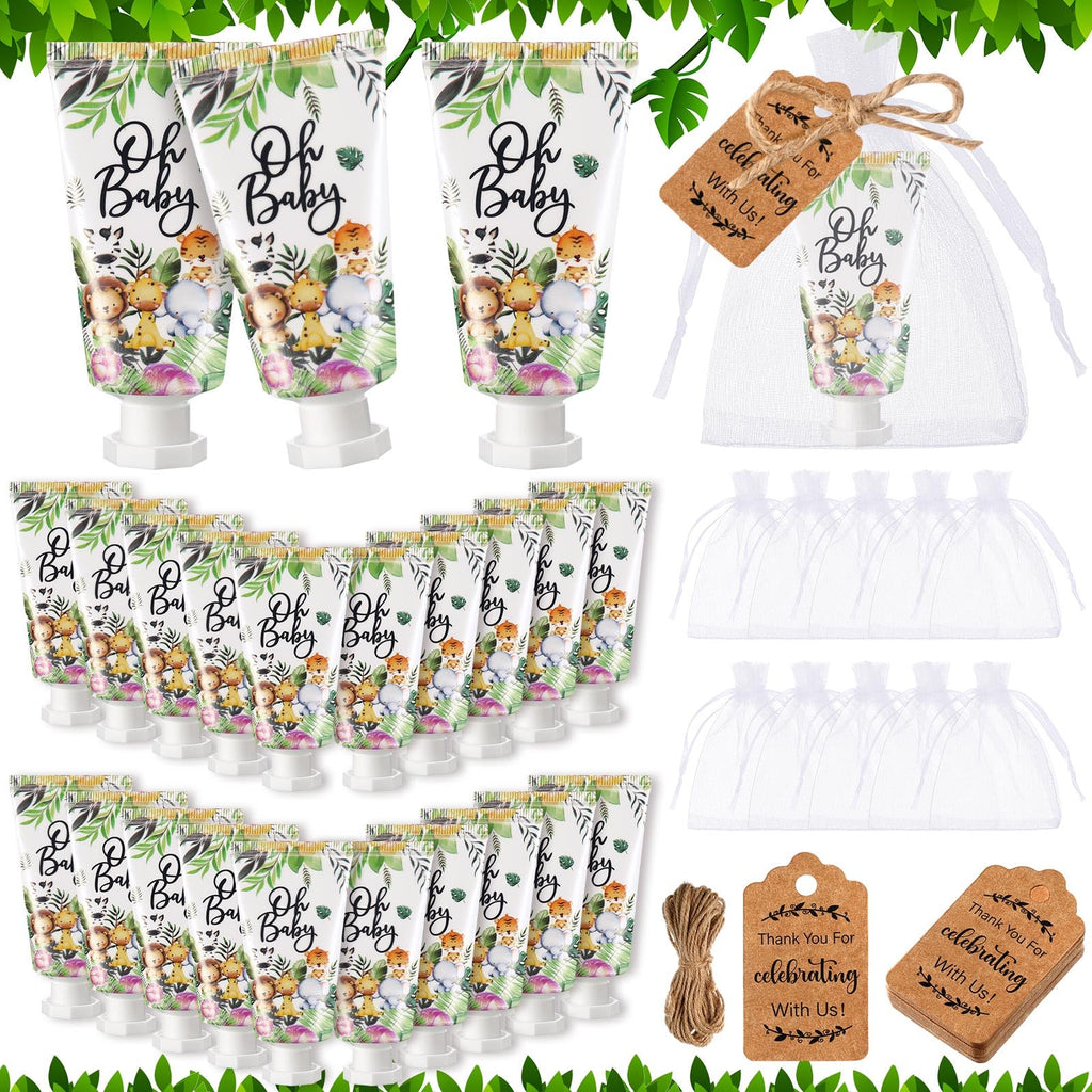 Dansib 48-Set Baby Shower Hand Cream Gift Favors — Mini Travel-Size Lotion Set