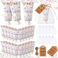 Dansib 48-Set Baby Shower Hand Cream Favors (Butterfly) – Coconut Milk Scent, Eucalyptus Design, Travel Size