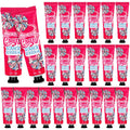 Dansib 24-Pcs Cheer Team Hand Cream Gift Set | Pink, Travel-Size Lotion for Gym Bags
