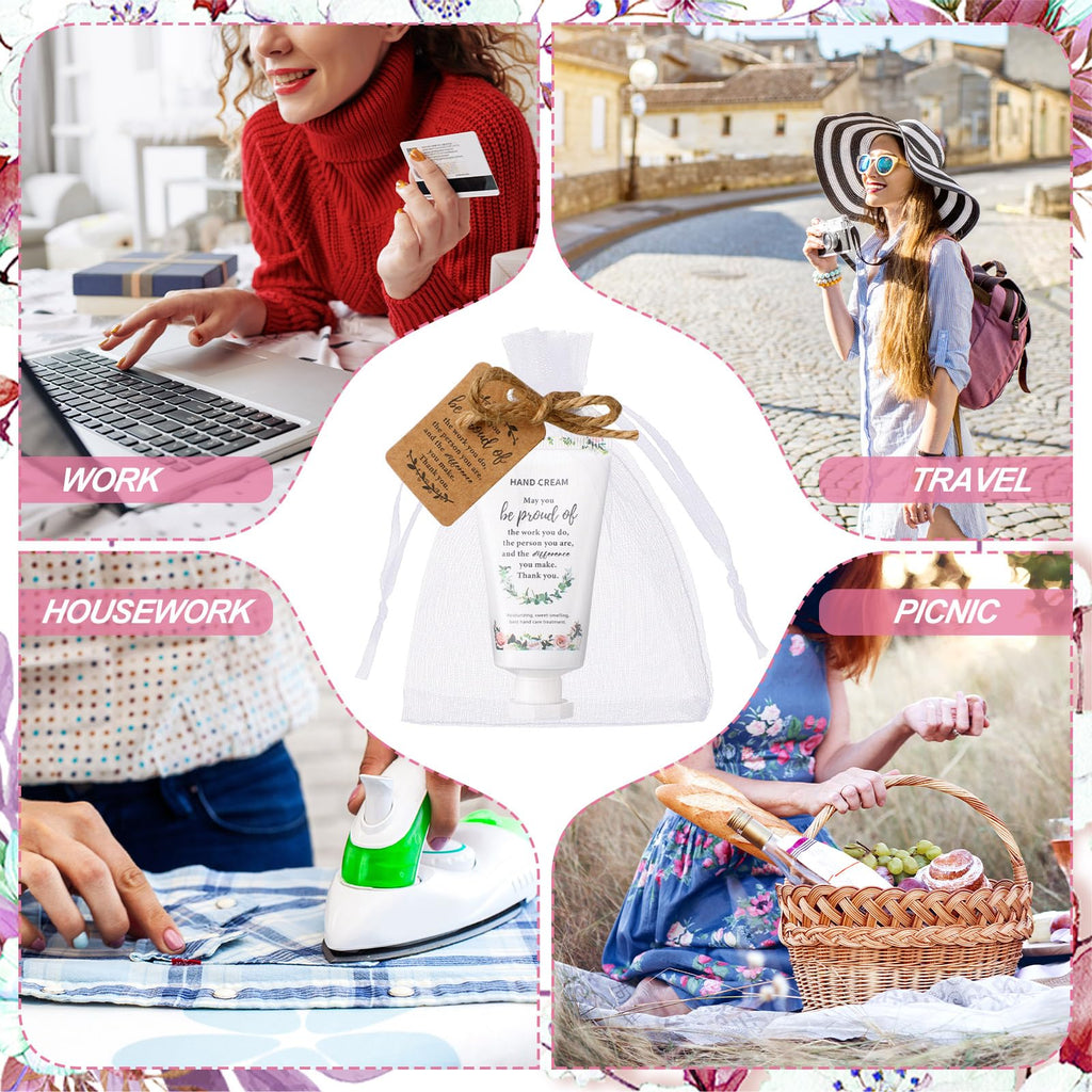Dansib 24-Set Hand Cream Gift Box – Gratitude Theme Travel Size Moisturizers