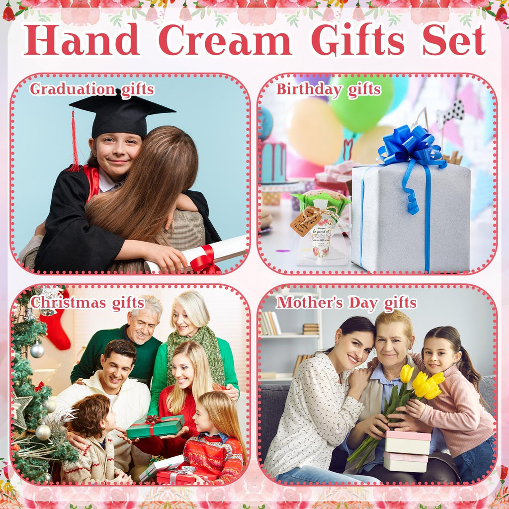 Dansib 48-Set Floral Hand Cream Gift Box - Employee Appreciation & Team Gifts
