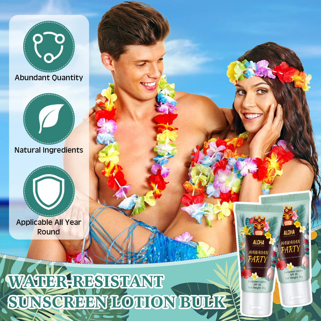 Dansib 24-Pack Mini Sunscreen – 1oz SPF 30 for Weddings
