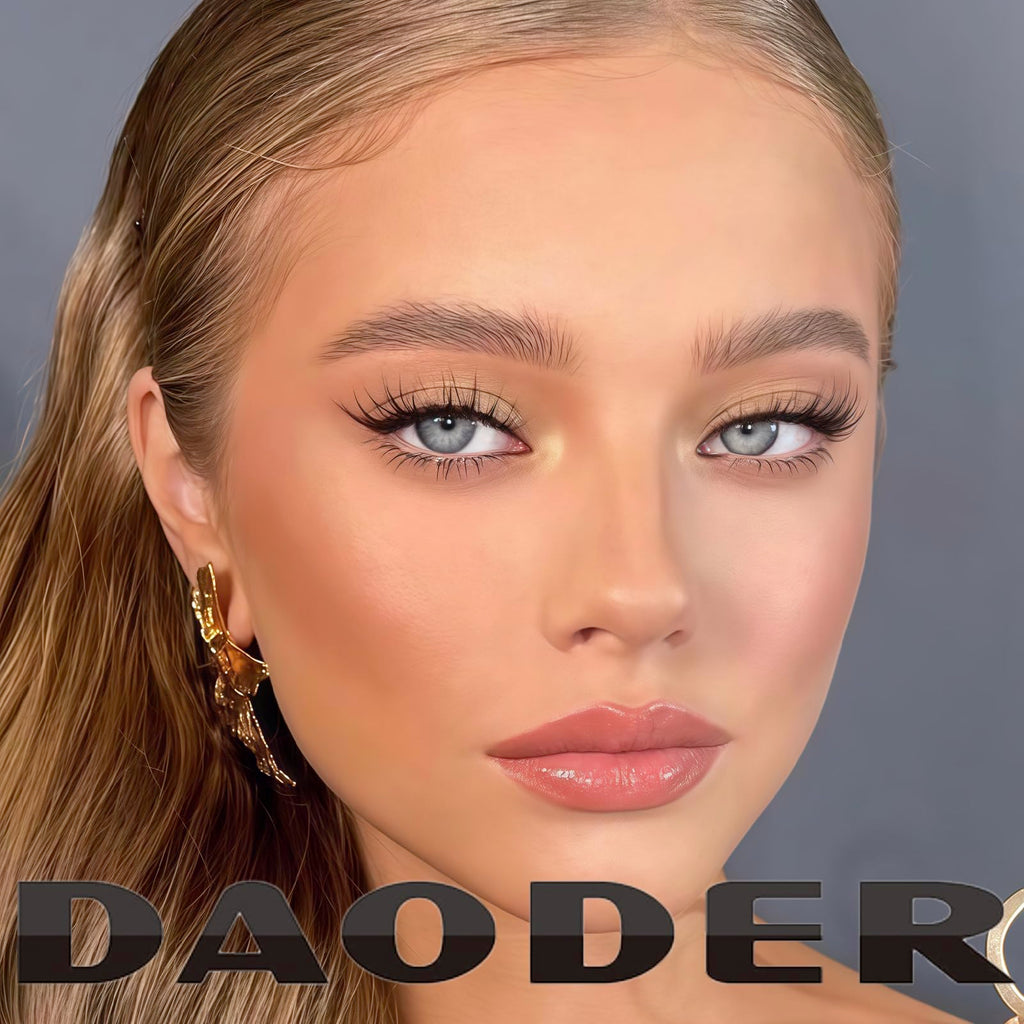 DAODER Wispy Lash Clusters Kit 5D 13mm — Short C Curl Lashes with Bond & Remover