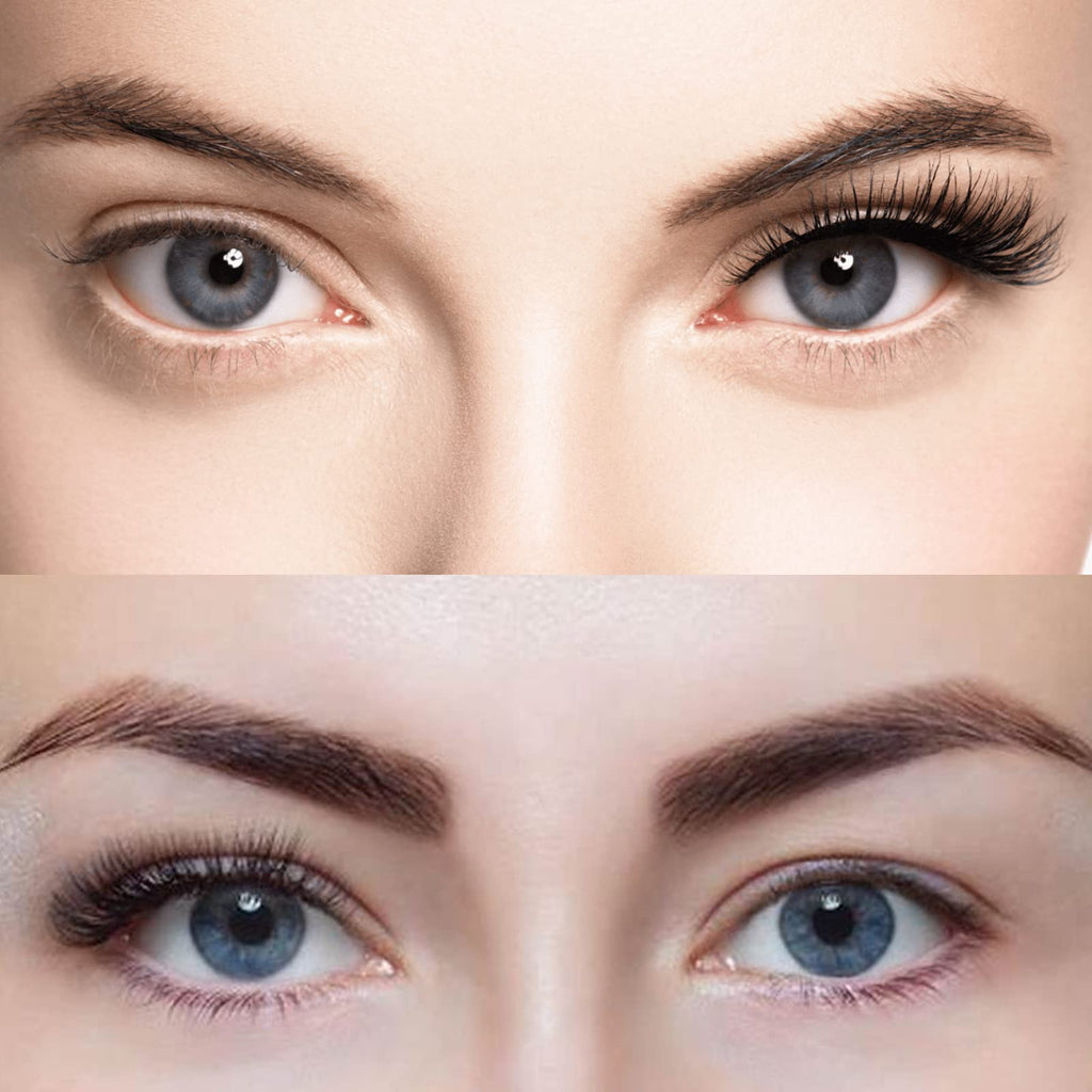 DAODER Lashes Short Eyelashes – Natural Look, 9-11mm Wispy Faux Mink, 20 Pairs