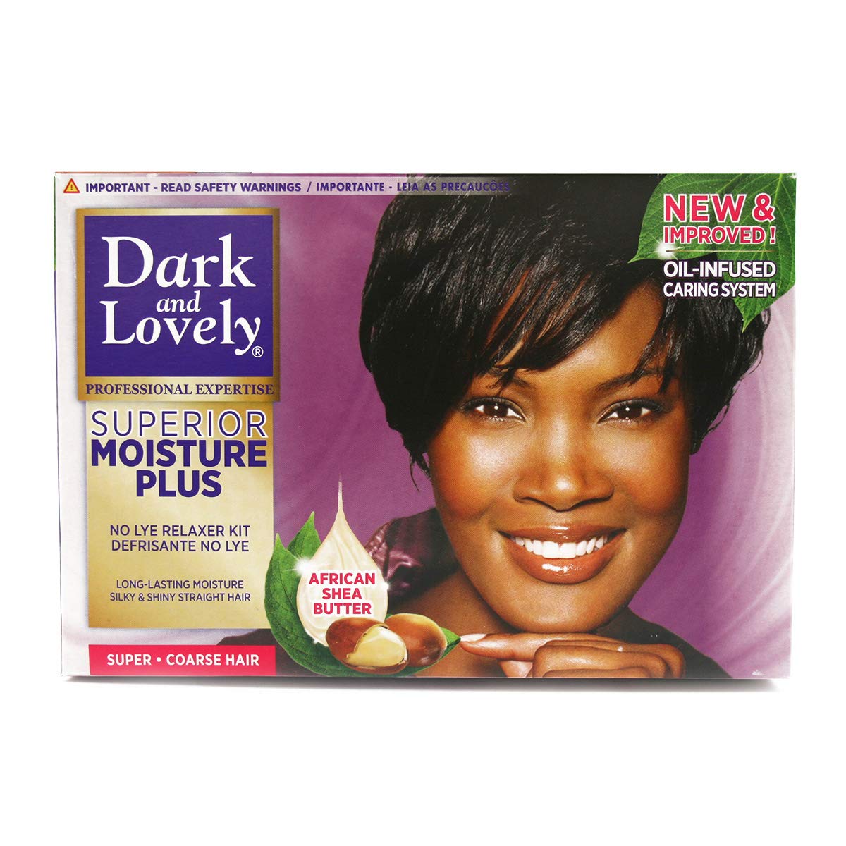Dark and Lovely Healthy Gloss 5 Relaxer Kit – 4-in-1 Color & Conditioning System