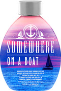 DARK TANS EXCLUSIVE Somewhere On A Boat Tanning Lotion – No Bronzer, Coconut Oil, Pineapple, 13.5oz