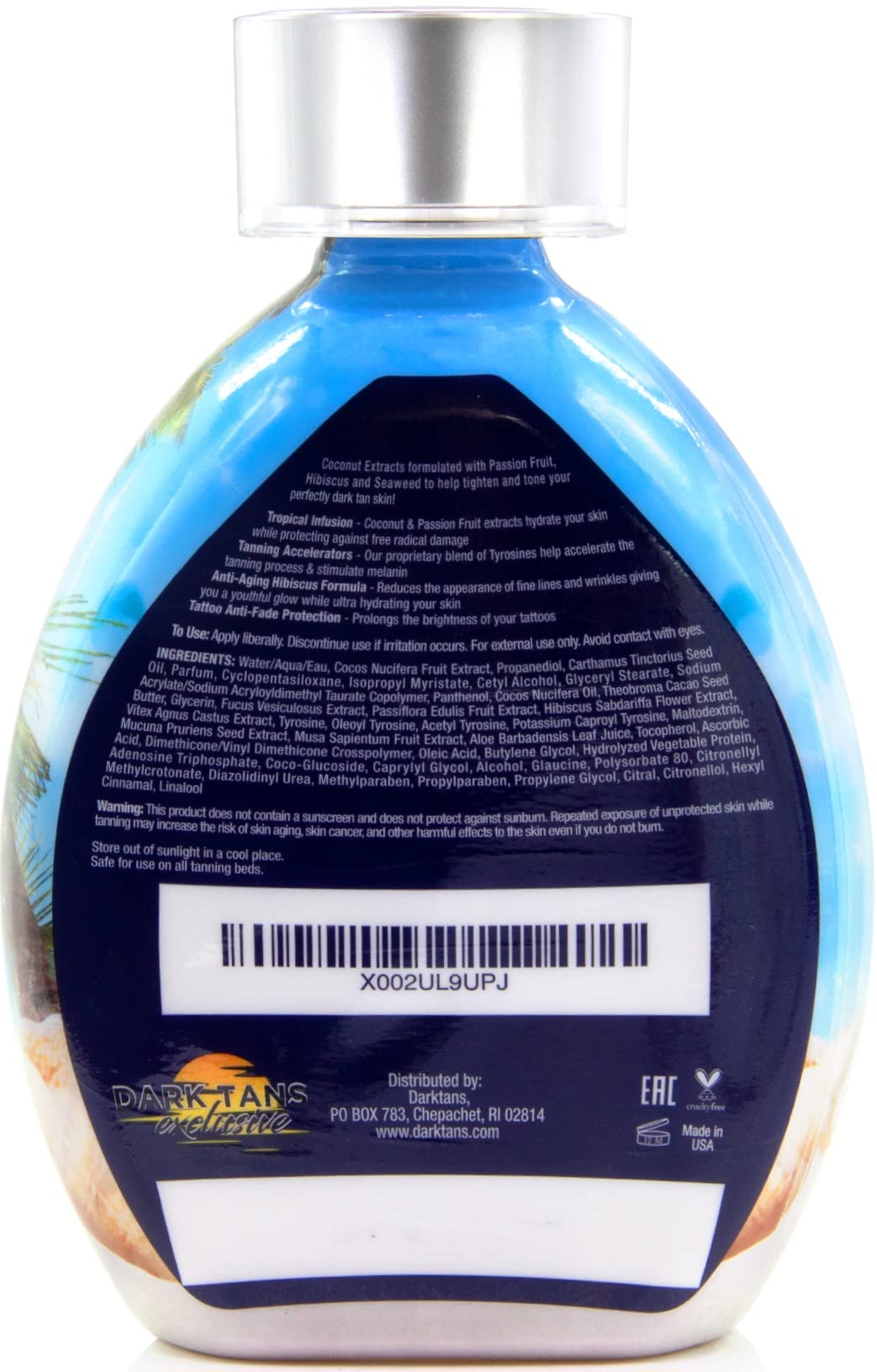 Thats What Sea Said Tanning Bed Lotion Accelerator by DARK TANS EXCLUSIVE | Indoor & Outdoor Tan Enhancer