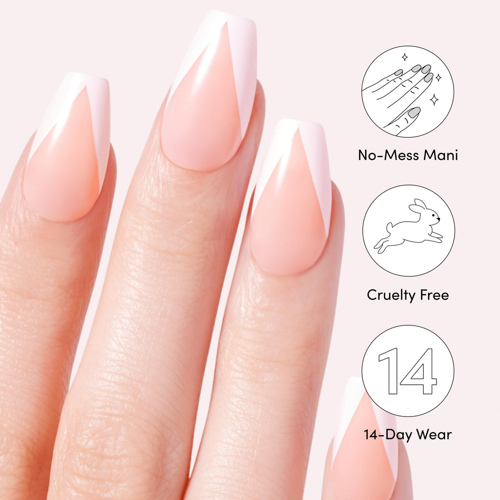 Dashing Diva Magic Press Nail Bundle – Night & Day Collection (Coffin Shape) | 2 Sets
