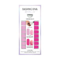 Dashing Diva Chromagic Gel Nail Strips - Pink Orbit | Easy UV-Free, Chip-Resistant, Long-Lasting Chrome Mani