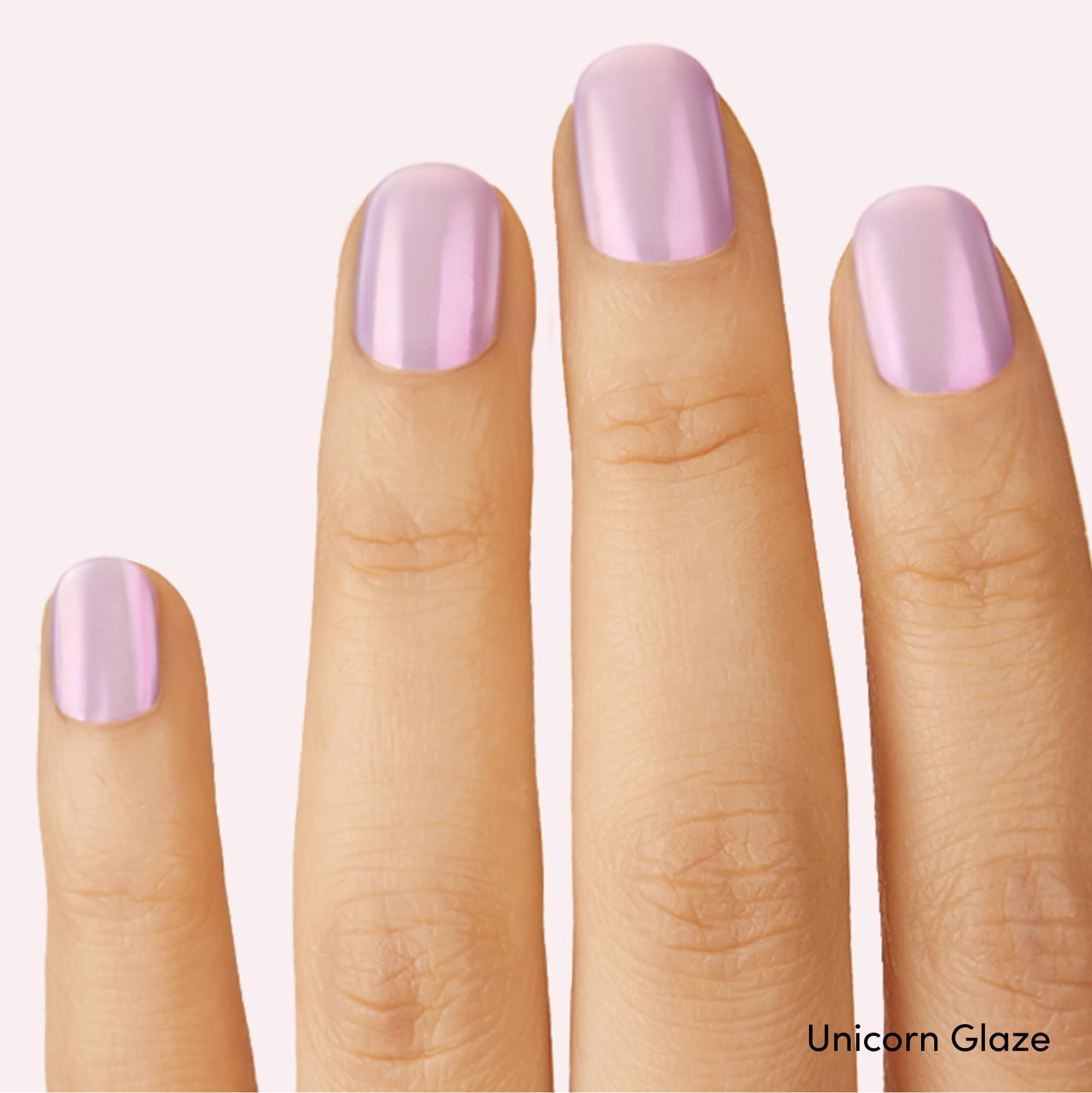 Dashing Diva Glaze Nail Strip Duo – Unicorn Glaze & Cotton Candy Glaze | Semi-Cured Gel Nails