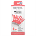 Dashing Diva Glaze Mani Pedi Kit – Vitamin C Glaze with LED Lamp | Semicured Gel Nail Strips