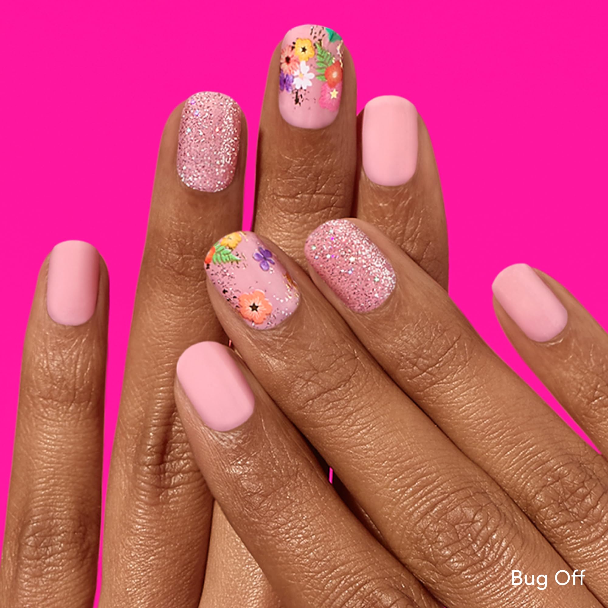 Dashing Diva Gloss Nail Strips Bundle – Spring Florals (Wallflower Frenzy & Bug Off)