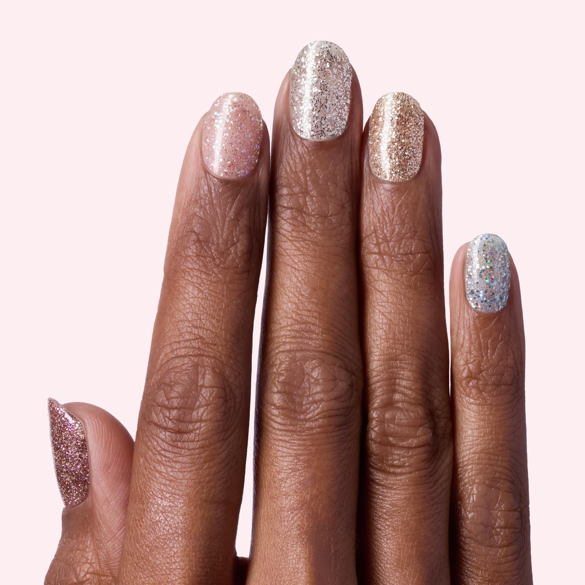 Dashing Diva Gloss Nail Strips 5-in-1 Kit – UV Free, Chip Resistant, 110 Wraps