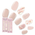 Dashing Diva Gloss Nail Strips Bundle – Classic Marbles (Crystal Clear & Maybe Marble)