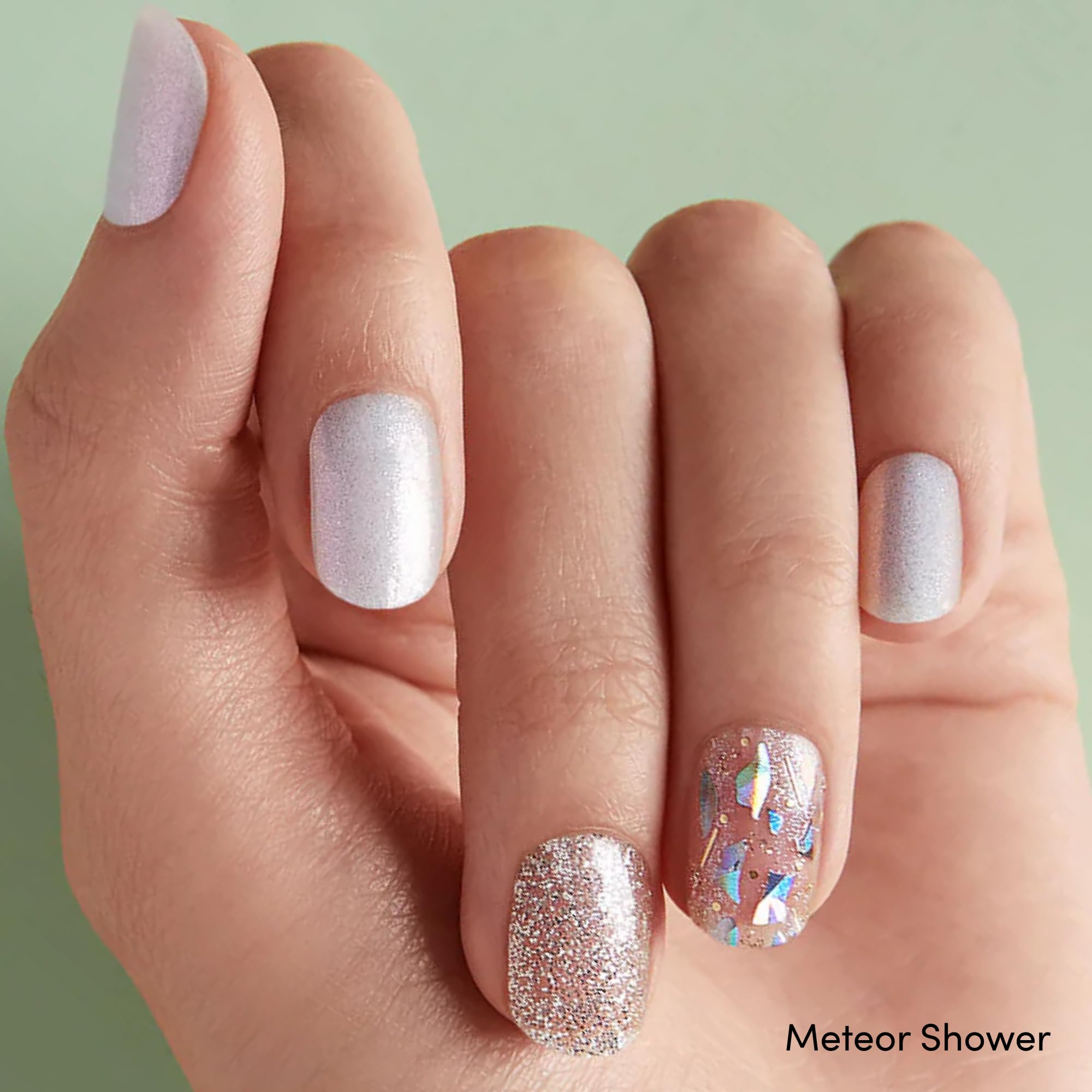 Dashing Diva Gloss Nail Strips Bundle – The Glam Collection: Meteor Shower & Going Platinum