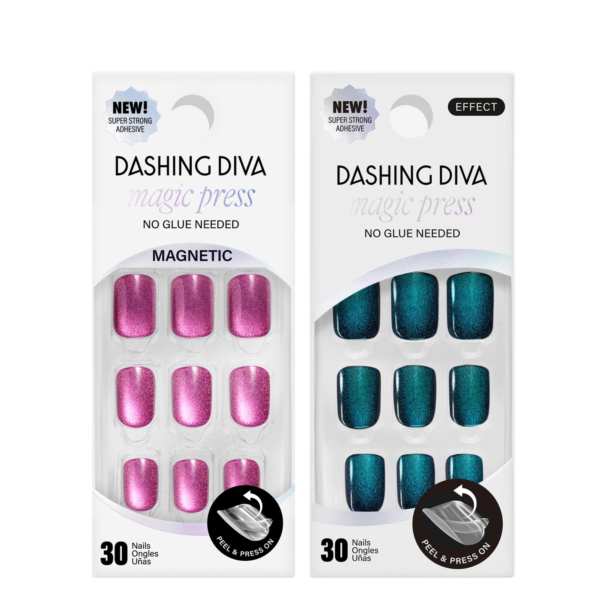 Dashing Diva Magic Press Premium Nail Bundle – Ruby Slippers & Earth to Diva | 2 Sets