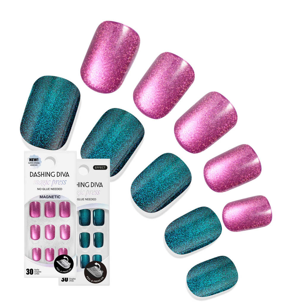 Dashing Diva Magic Press Premium Nail Bundle – Ruby Slippers & Earth to Diva | 2 Sets