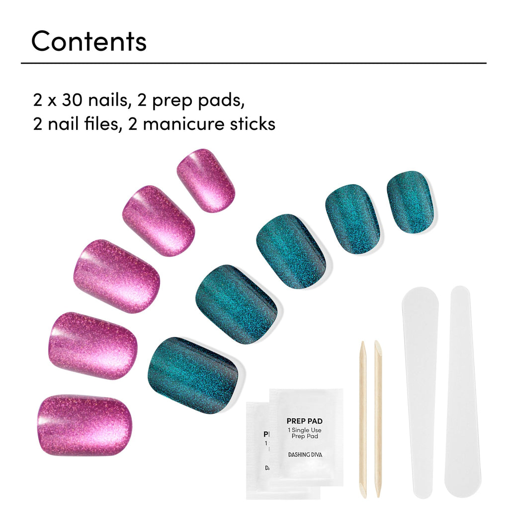 Dashing Diva Magic Press Premium Nail Bundle – Ruby Slippers & Earth to Diva | 2 Sets